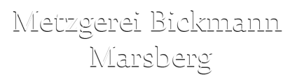 Metzgerei Bickmann/ Scharfenbaum Marsberg Logo